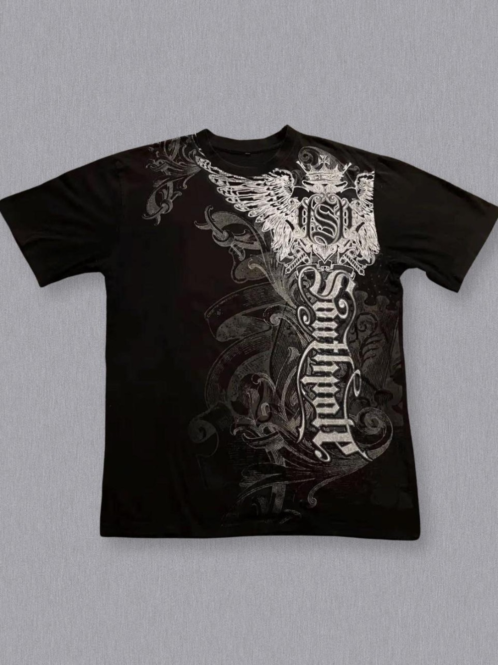 Southpole Gothic Crest Graphic Tee